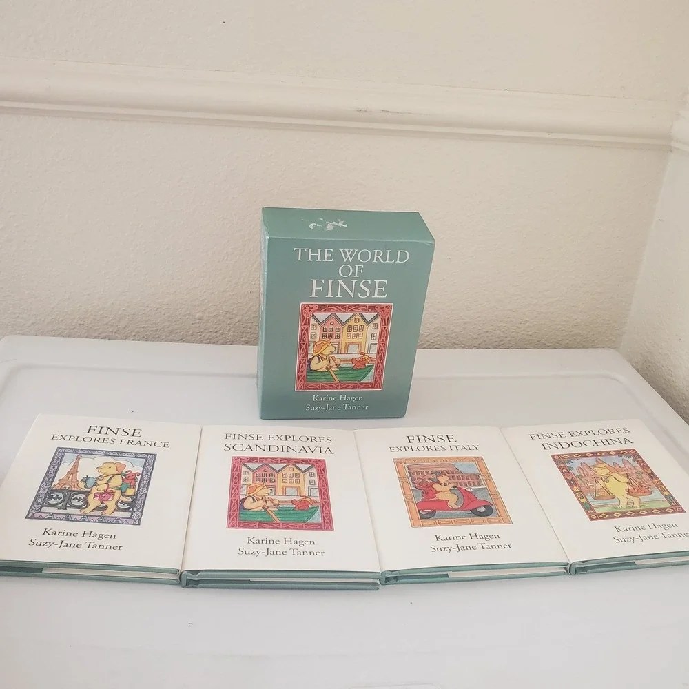 The World of Finse Box Set 2 Karine Hagen Suzy-Jane Tanner 4 Children's Books
